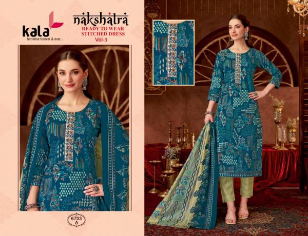 Kala Nakshatra Vol-3 – Kurti Pant With Dupatta